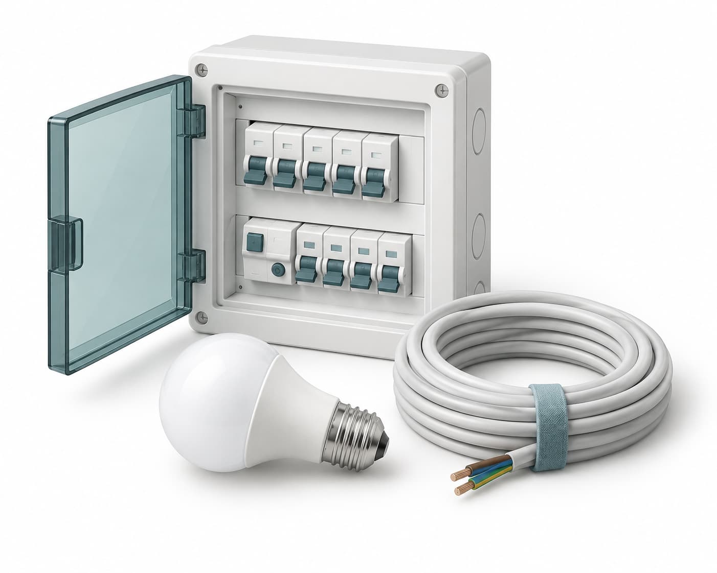 Ilustración de electricidad